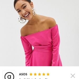 Off the shoulder dress